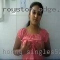 Horny singles