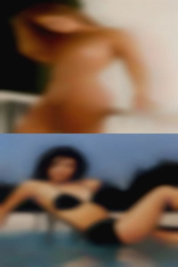 Fuzzy nude white pussy woman.