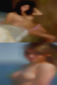 Long nude women eye lashers.